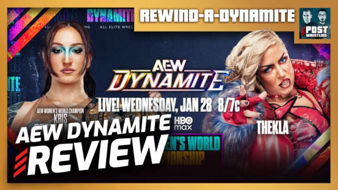 AEW Dynamite 1/28/26 Review | REWIND-A-DYNAMITE (Live 10:30pm ET)