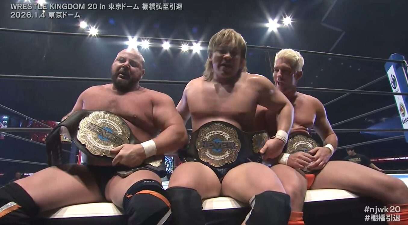 NJPW Wrestle Kingdom 20: TMDK captures NEVER Six-Man Tag Gold in