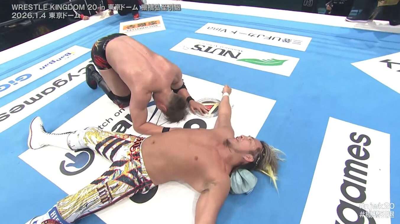 NJPW Wrestle Kingdom 20: Hiroshi Tanahashi falls to Kazuchika Okada in retirement match - POST Wrestling | Podcasts, News, Reviews | WWE AEW NXT NJPW