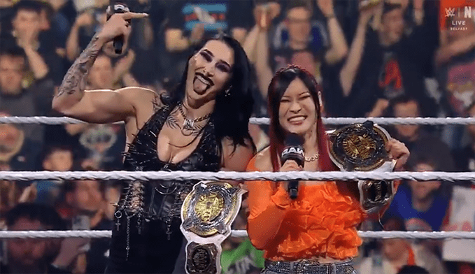 Rhea Ripley replaces IYO SKY in non-title match with Giulia on SmackDown