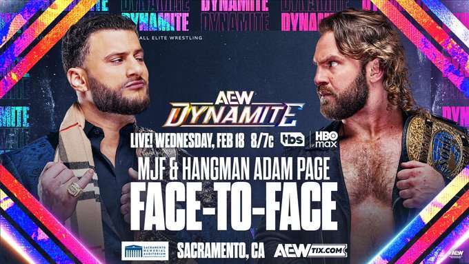 MJF & Hangman Adam Page face-to-face, Brawling Birds TV debut announced for Dynamite