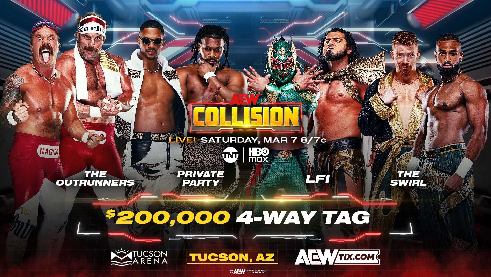 Dralistico, Rush to make in-ring return as part of four-way tag on next week’s AEW Collision