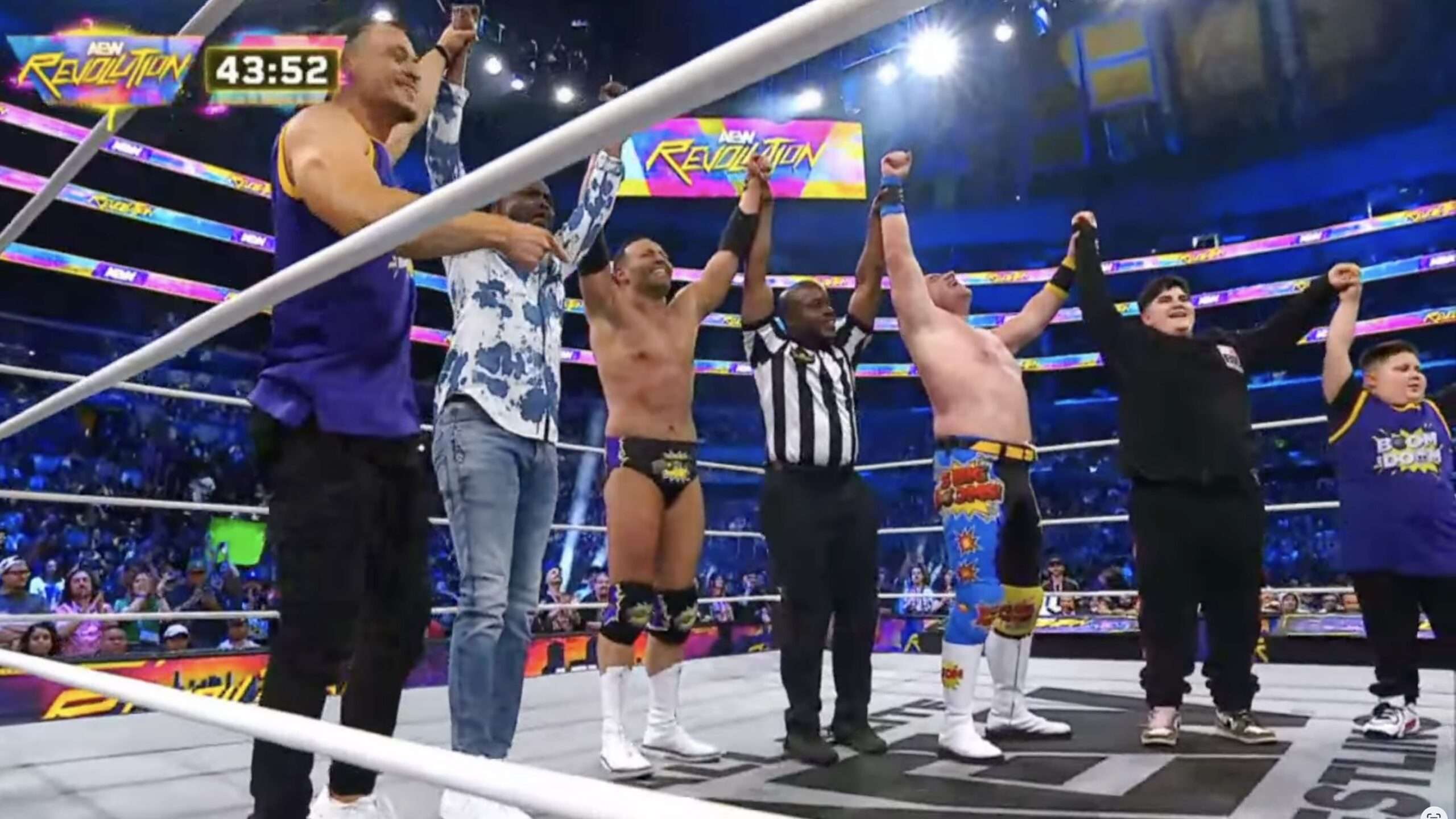 Boom & Doom defeat The Infantry to kick off AEW Revolution Zero Hour