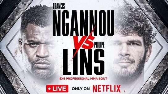 Francis Ngannou set for co-main event of Rousey vs. Carano Netflix card