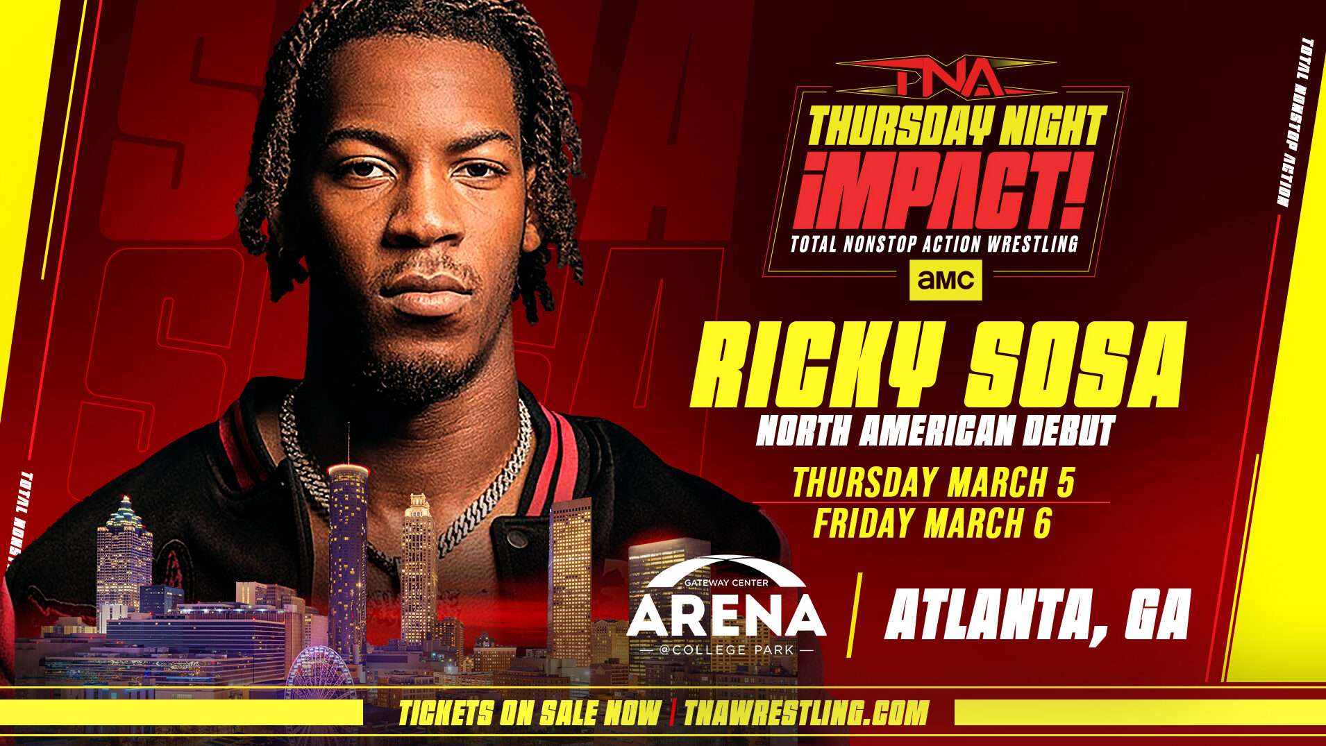 TNA announces viral star Ricky Sosa to appear at Atlanta TV tapings this week
