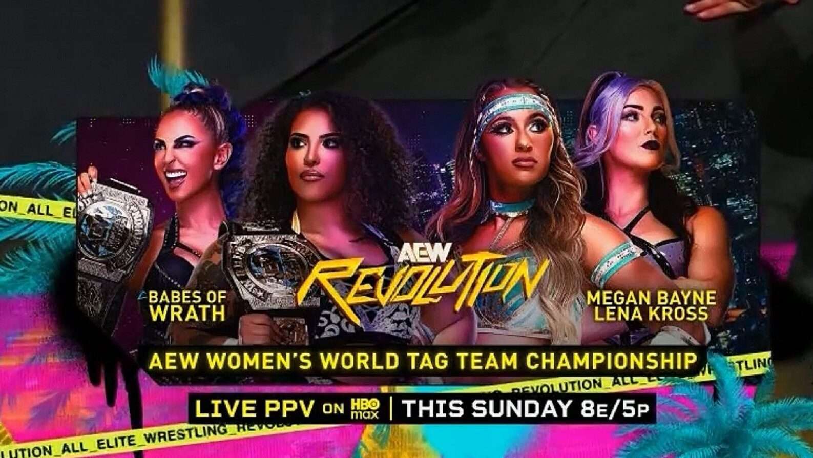 Babes of Wrath to defend tag titles against Bayne & Kross, The Dogs trios match added to AEW Revolution