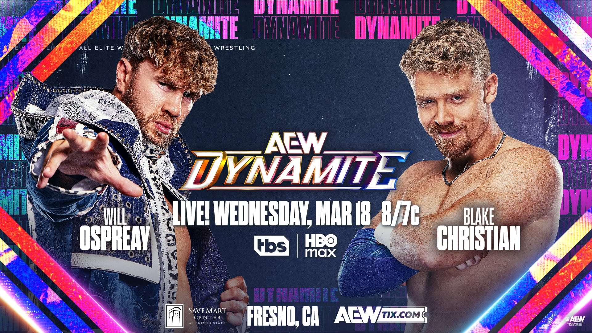 Will Ospreay to wrestle on AEW Dynamite this week