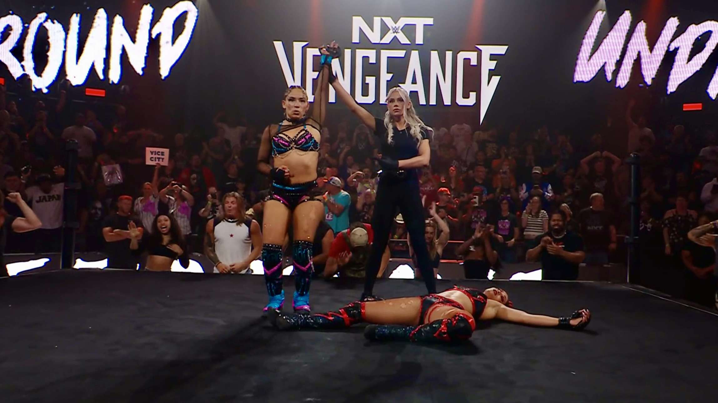 Lola Vice defeats Kelani Jordan in NXT Underground match at Vengeance Day