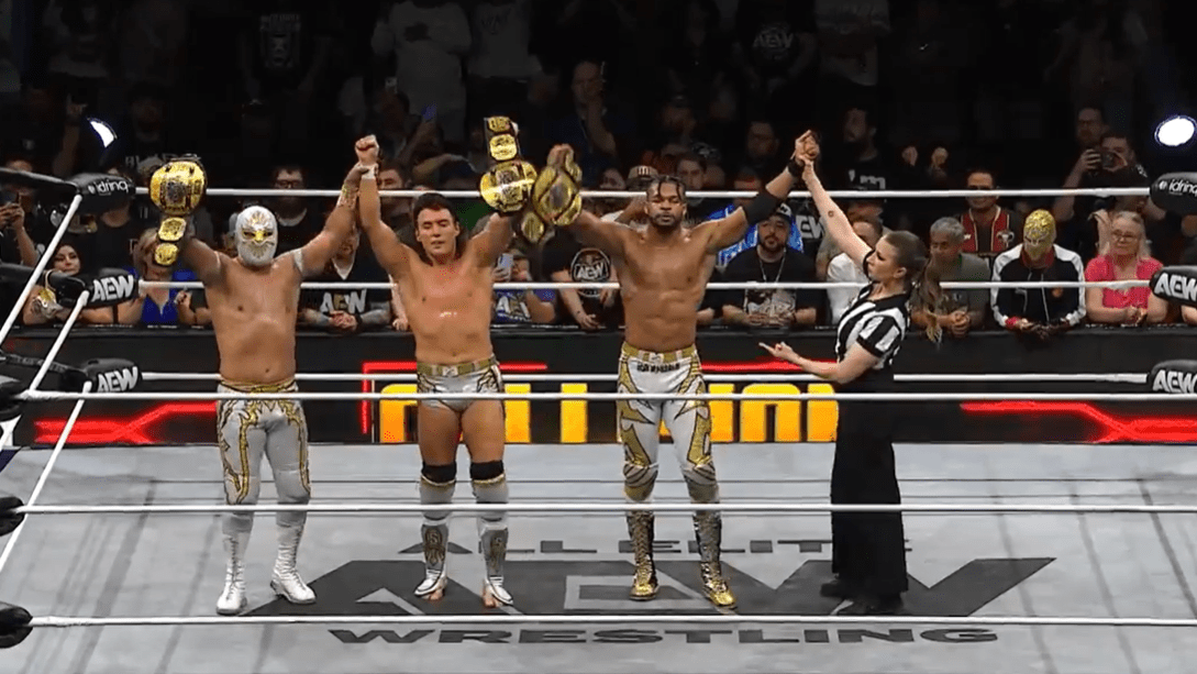 AEW Collision Slam Dunk Sunday Results: Trios champs retain, Strong joins Conglomeration, Dennis Condrey mentioned