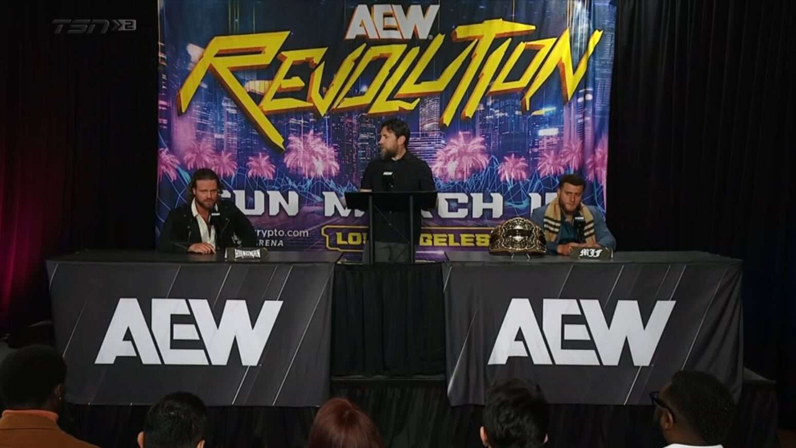 AEW Dynamite 3/11 Results: MJF & Hangman press conference ends in brawl, Willow & Fletcher defend titles