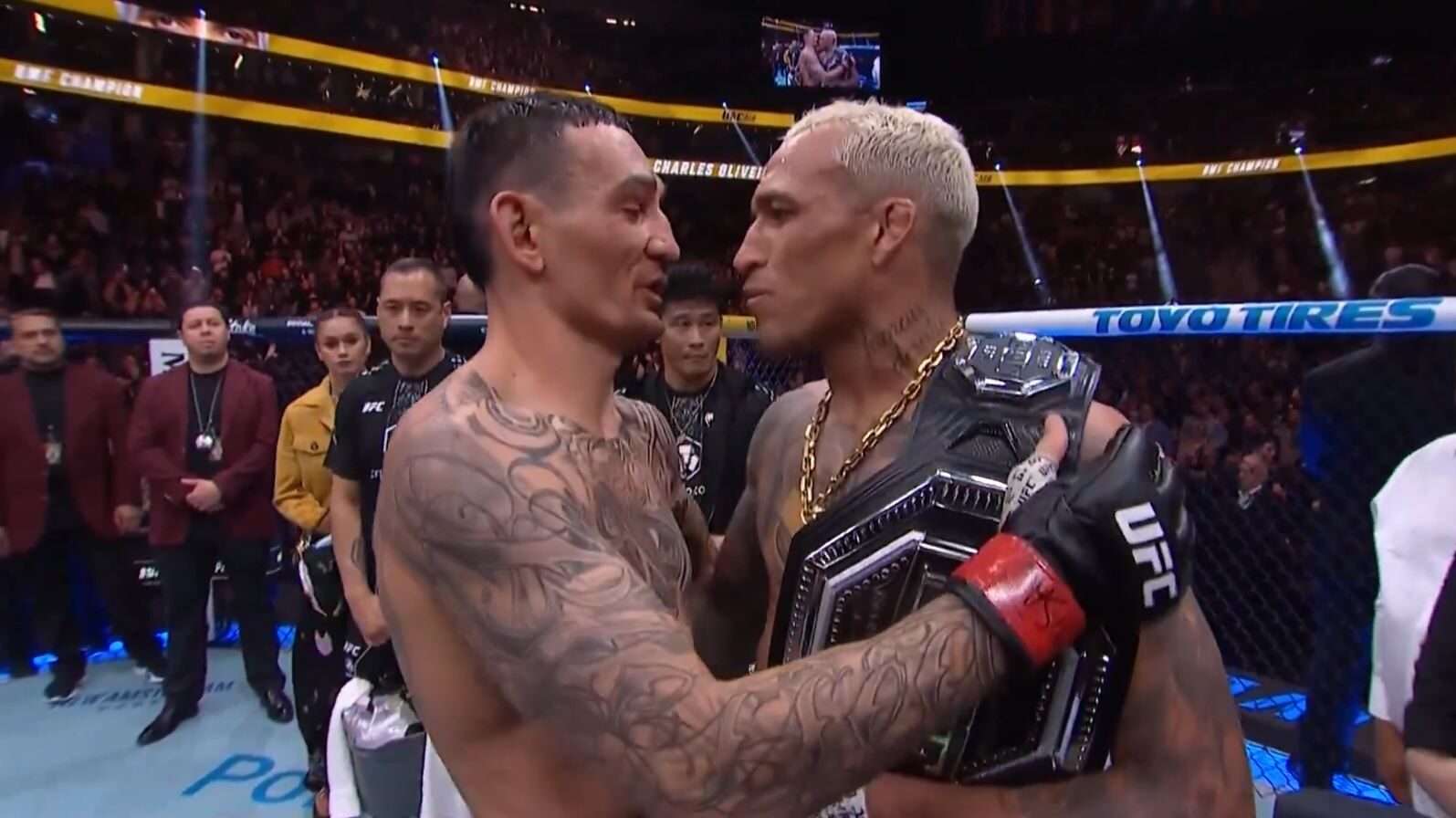 UFC 326: Charles Oliveira grapples his way to ‘BMF’ title win over Max Holloway