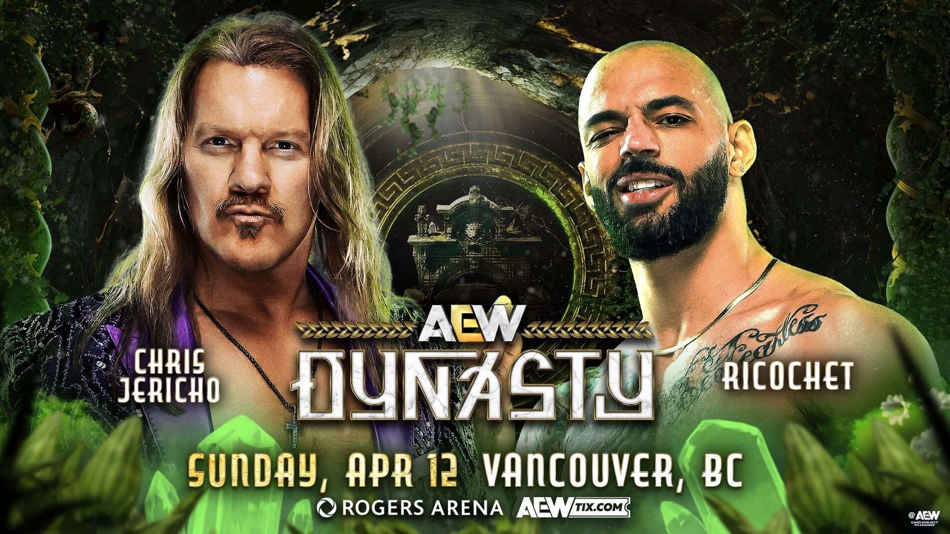 Chris Jericho return match, Okada & Takeshita vs. Young Bucks set for AEW Dynasty