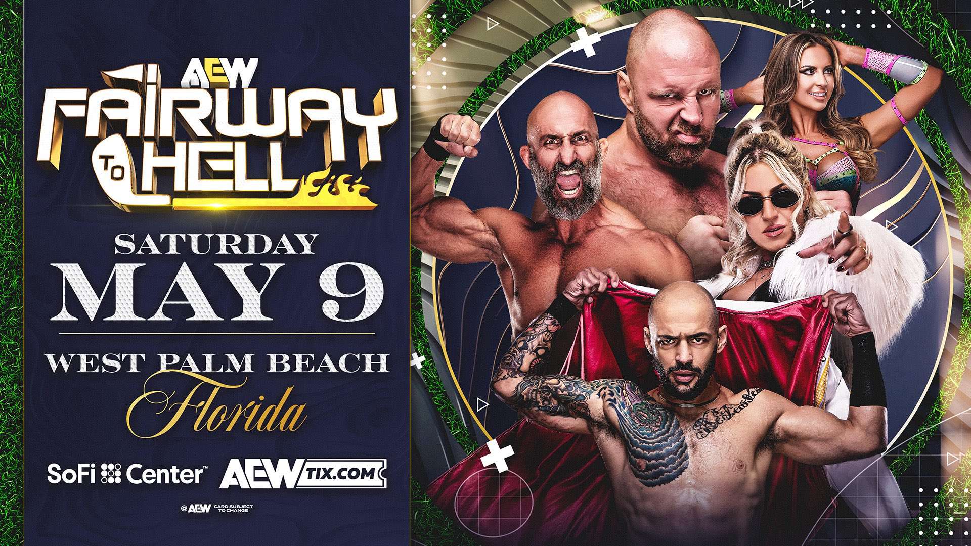 AEW announces Collision: Fairway to Hell at SoFi Center on May 9