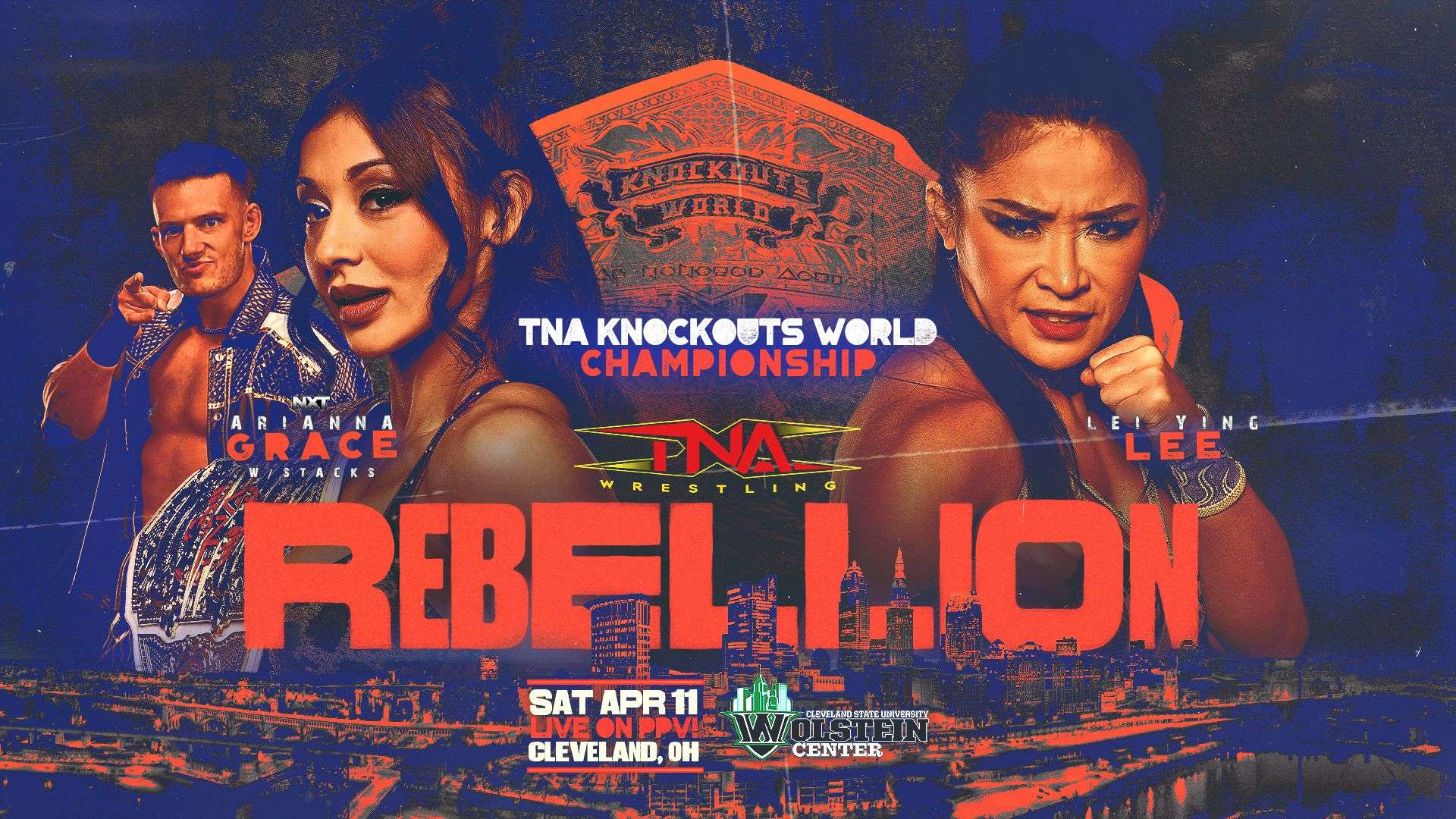 Three matches added to TNA Rebellion on April 11