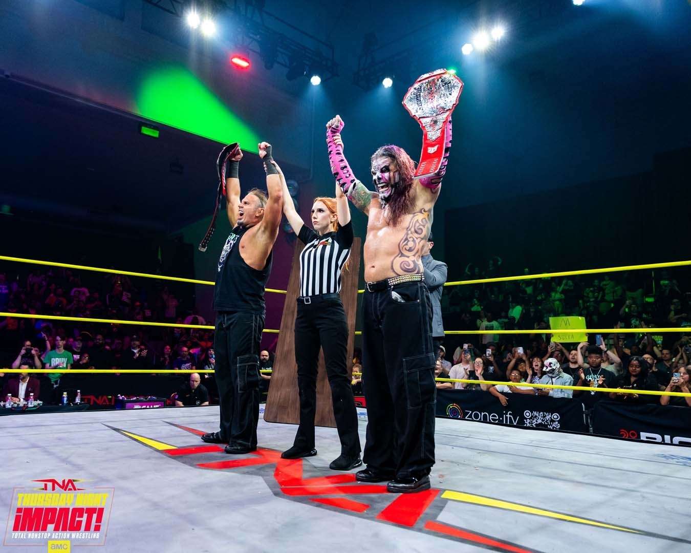 TNA Thursday Night Impact 4/9 Results: The Hardys defend tag titles, Abyss returns