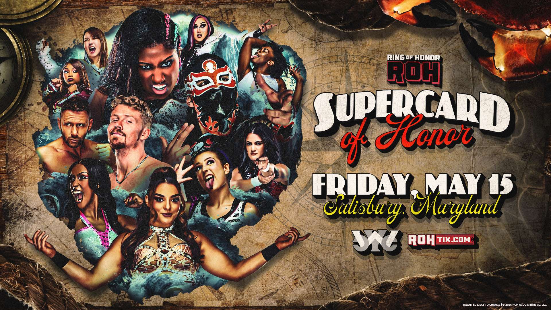 ROH Supercard of Honor Live Results: Seven title matches including rare Nigel McGuinness match - POST Wrestling, News, Reviews