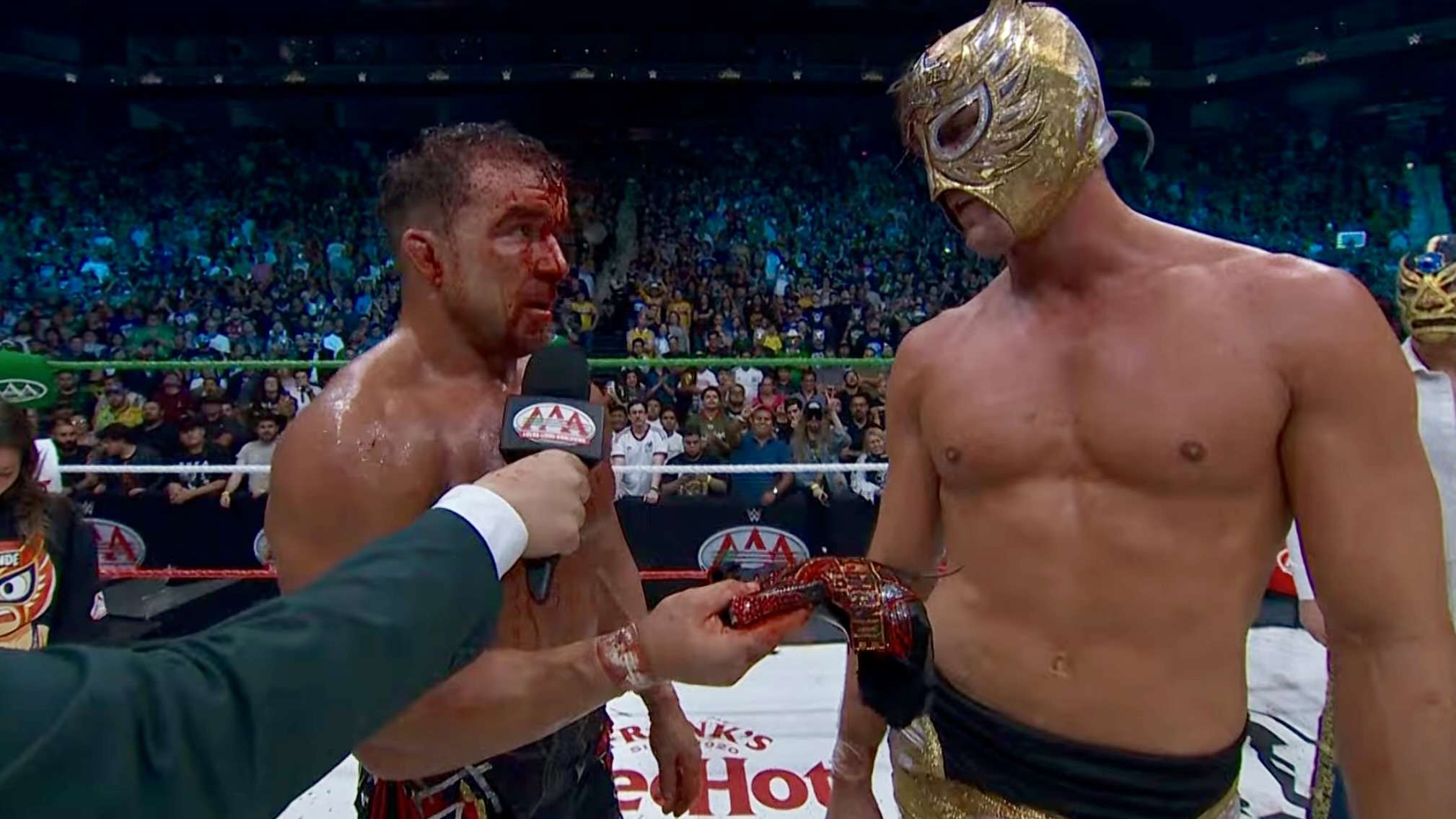 AAA Noche de los Grandes Night 1 Results: Chad Gable unmasked in front ...