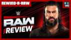 WWE Raw 6/29/26 Review | RAR (Live 10:35pm ET)