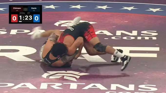 Brawl erupts at RAF 10 following Khamzat Chimaev's victory against Dillon Danis - POST Wrestling, News, Reviews