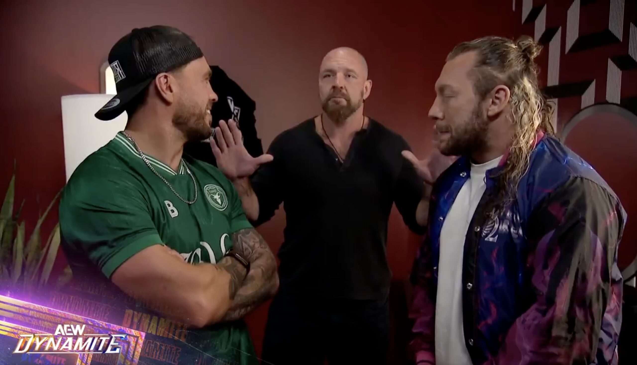 Omega, Ospreay and Jon Moxley defeat the Don Callis Family on AEW Dynamite