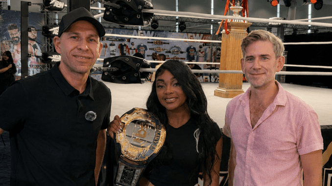 POST & Poisonrana's AEW All In: London Media Day Interviews