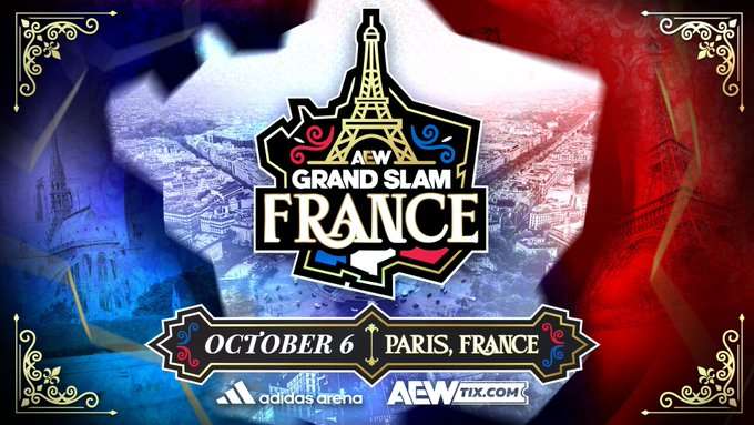 AEW announces Grand Slam: France for October 6 in Paris - POST Wrestling, News, Reviews