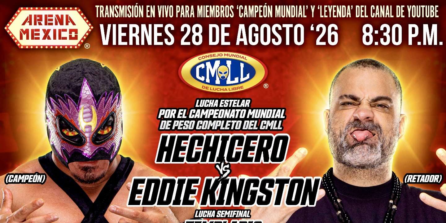 Eddie Kingston to remain on CMLL's Arena México card this Friday - POST Wrestling, News, Reviews