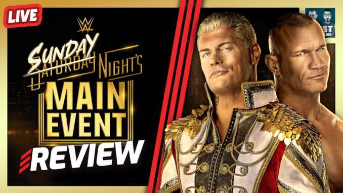 WWE Sunday Night’s Main Event 9/6/26 Review (Live 10:35pm ET)