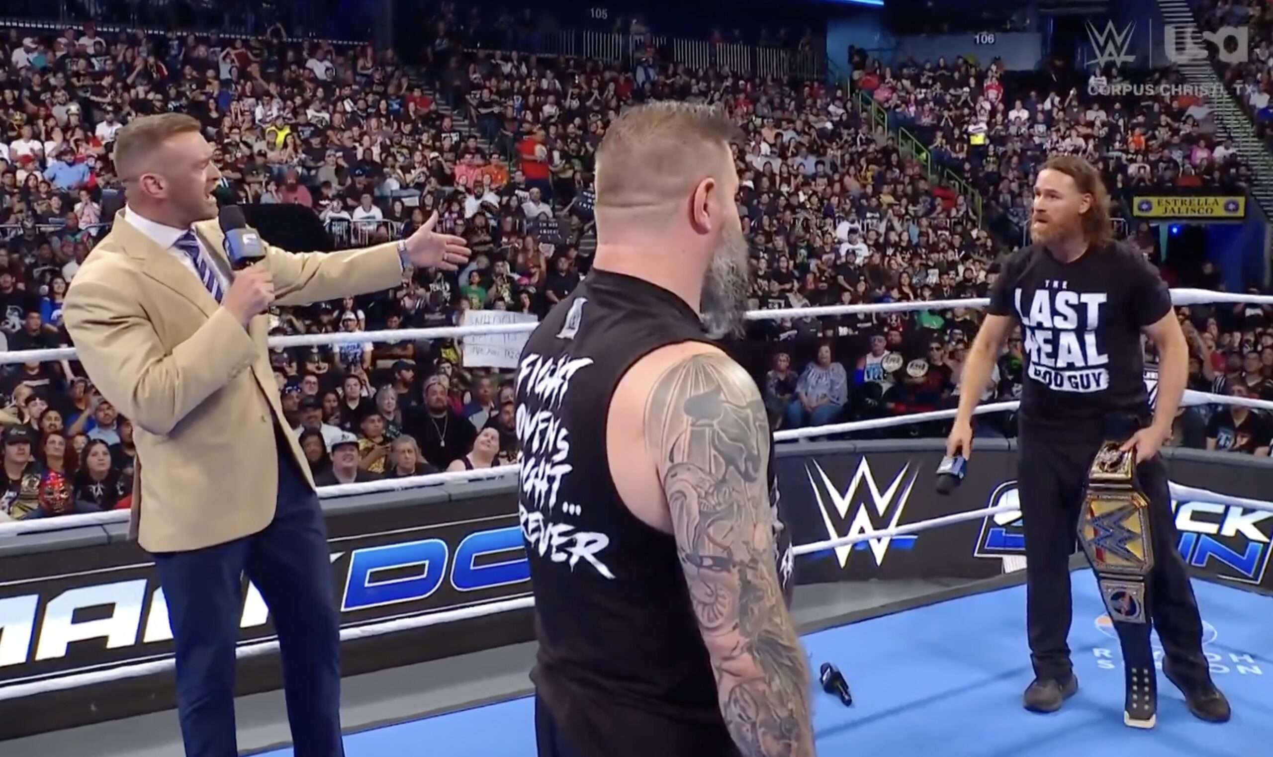 WWE SmackDown Results: Zayn beats Owens with Punk's help, Trick & Jacy qualify for MITB - POST Wrestling, News, Reviews