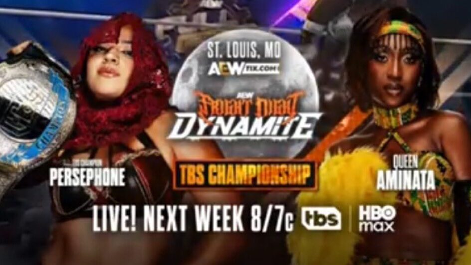 Backstage Update: Queen Aminata to challenge TBS Champion Persephone as part of 10/28 AEW Fright Night Dynamite