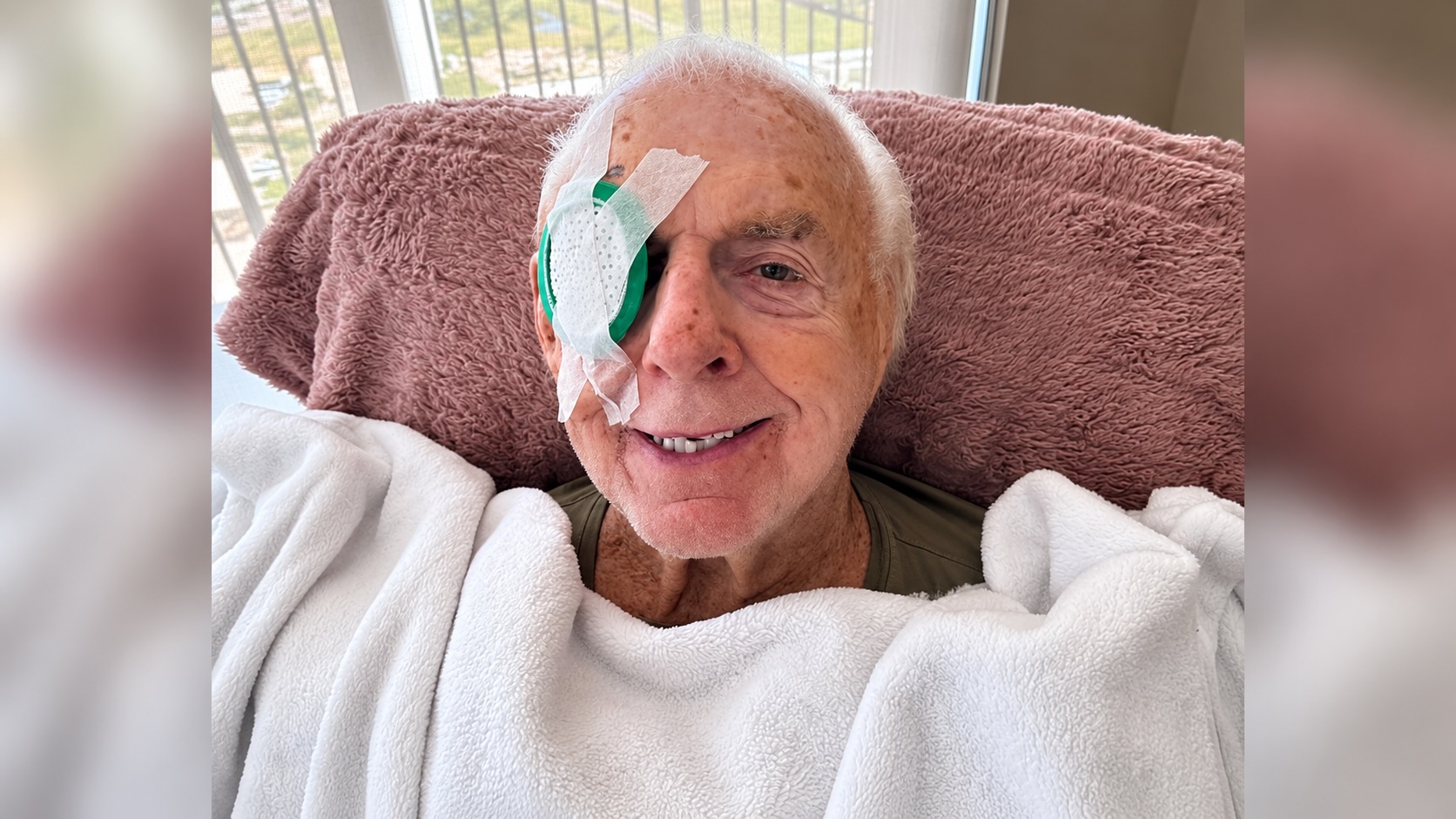 Backstage Update: Ric Flair posts from home, says he is focused on recovery after hospitalization
