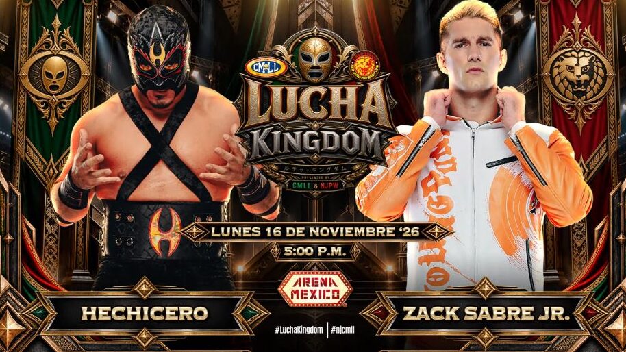 Hechicero to face Zack Sabre Jr. at Lucha Kingdom